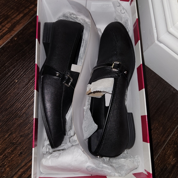NEW NIOB Women's Circus Sam Edelman Black Hendricks Loafer Shoes, Size 5.5 - Picture 6 of 9